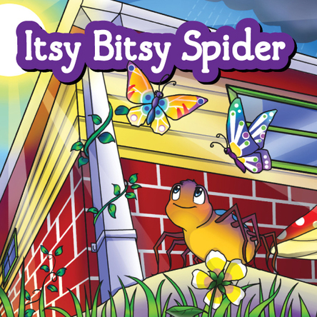 Learning Video: The Itsy Bitsy Spider, Song - Kids Academy